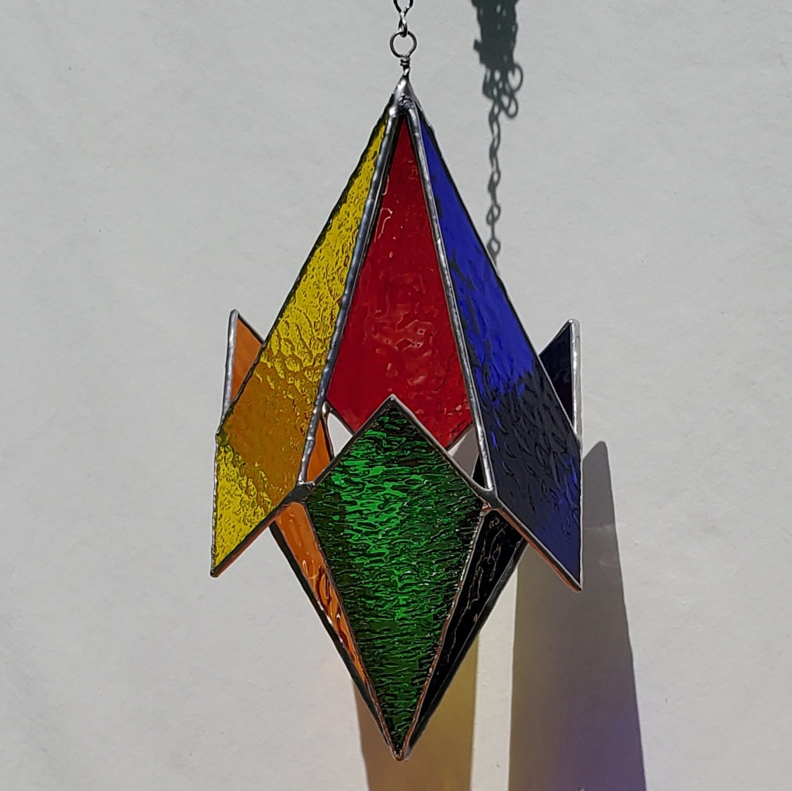 Kite Garden Spinner - Rainbow